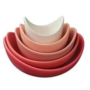Wabi Ceramic Lotus Nesting Bowls